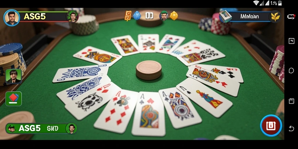 Tampilan gameplay Gaple yang menarik dan seru di ASG55.