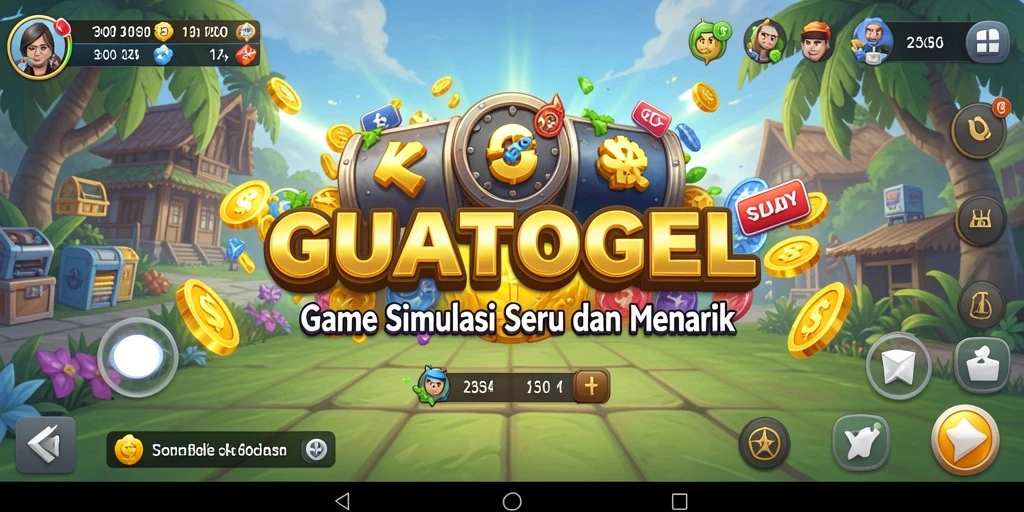 Tangkapan layar GUATOGEL menampilkan gameplay menarik dari simulasi kehidupan.