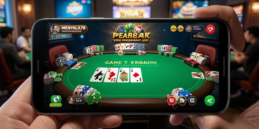 Screenshot gameplay Poker MENYALA78 yang menarik dan interaktif.
