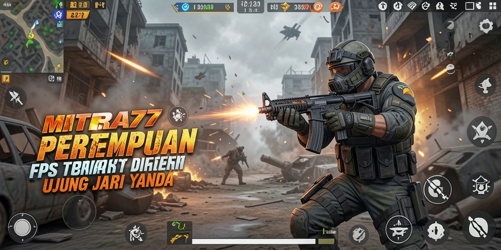 Tampilan gameplay mendebarkan dalam MITRA77 dengan aksi menegangkan.