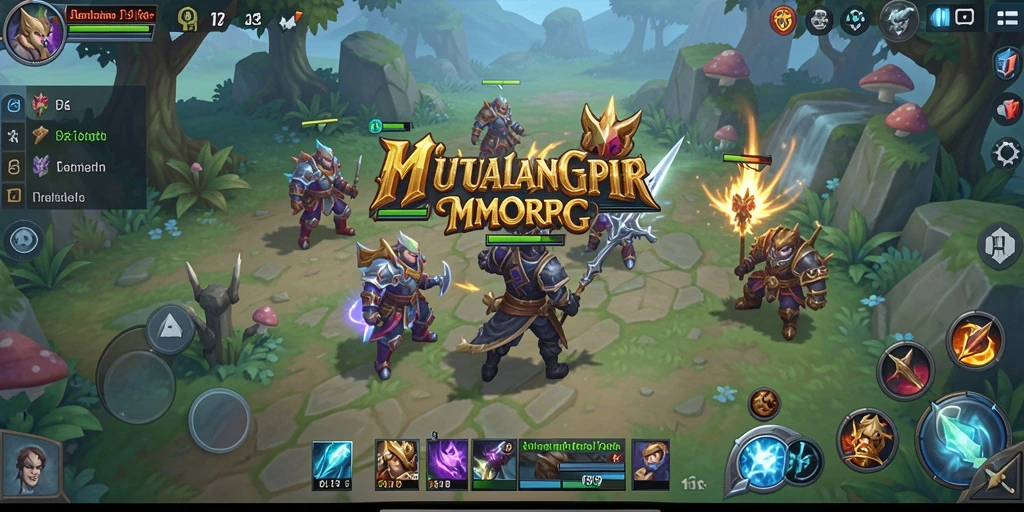 Screenshot gameplay <strong>OLX17</strong> menampilkan aksi seru dalam dunia MMORPG.