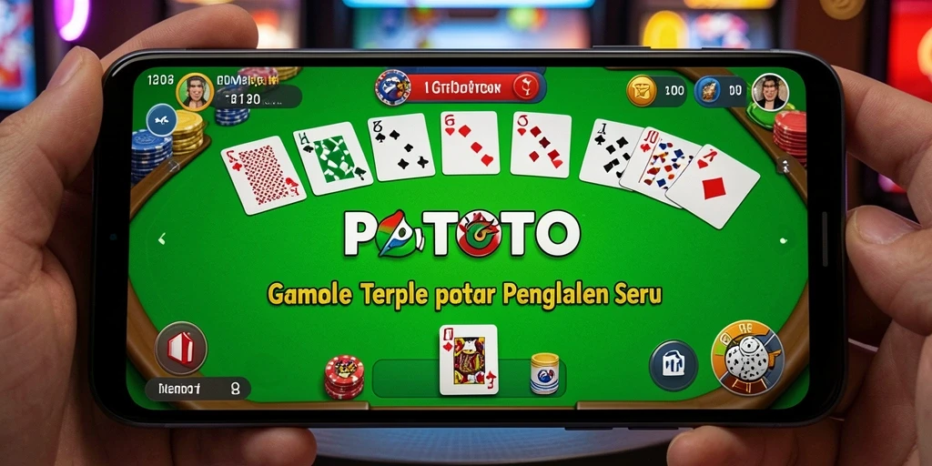 Gameplay seru PGTOTO saat bermain Gaple dengan teman.