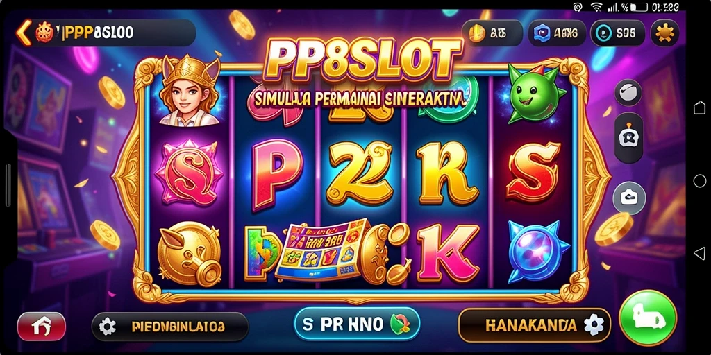 Tampilan gameplay menarik dari PP8SLOT dengan mesin slot yang beragam.